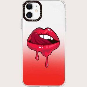 Phone 12 and 12 pro max Red Lip Phone Case
